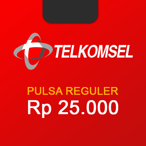 Pulsa Telkomsel - Telkomsel 25.000