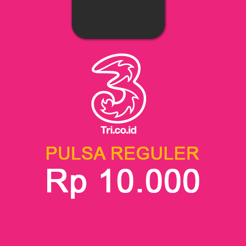 Pulsa Three - Three 10.000