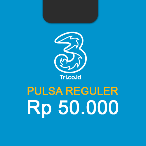 Pulsa Three - Three 50.000